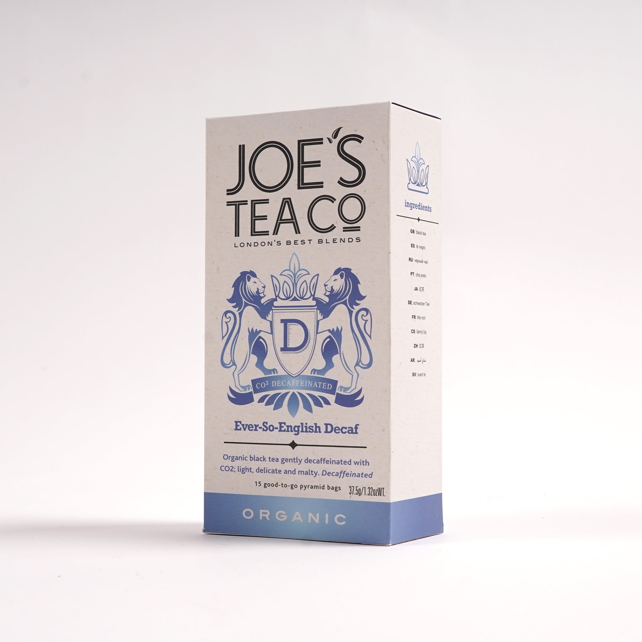 JOE’S TEA　Ever-So-English Decaf