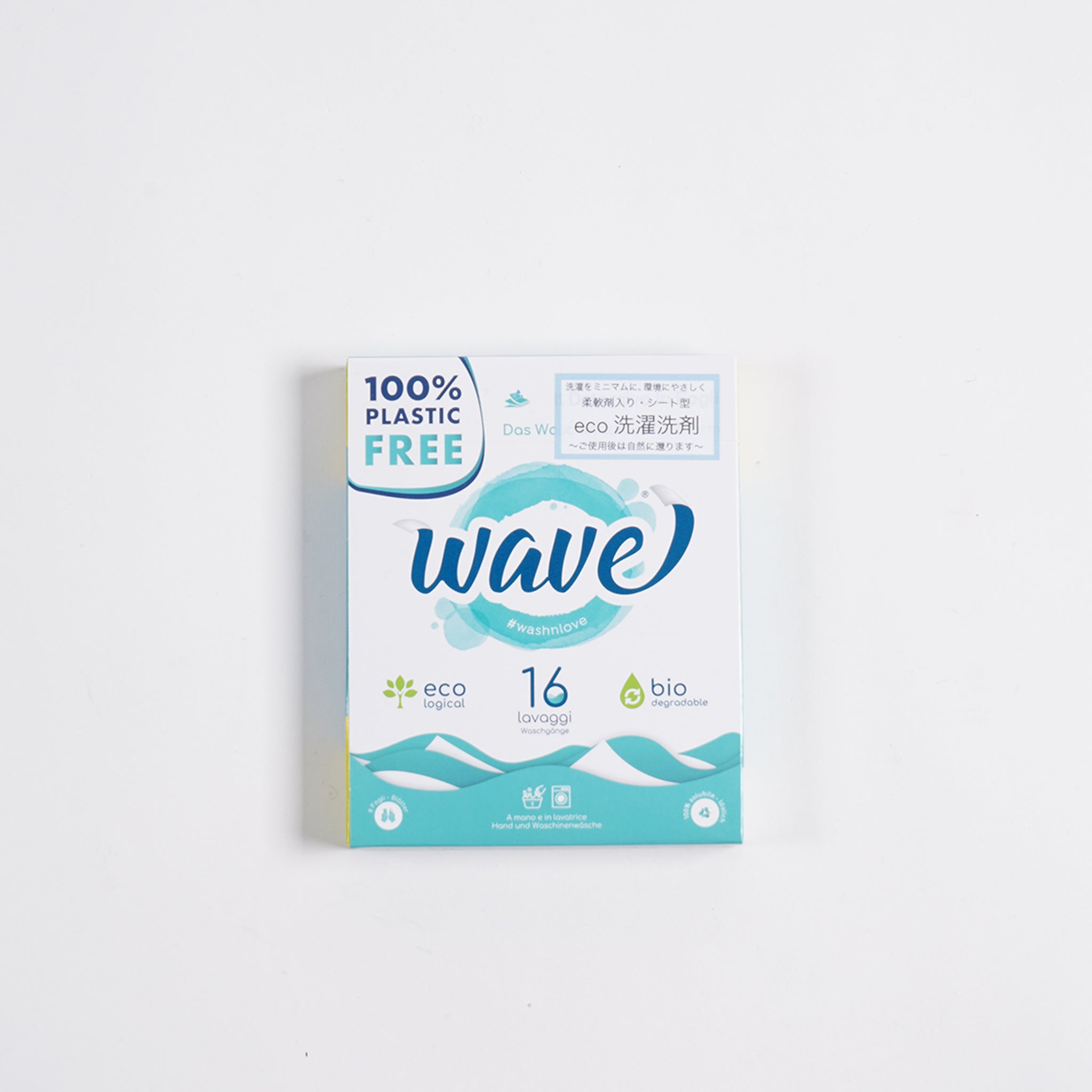 WAVE 　クラシック／柔軟剤入りシート型洗濯洗剤