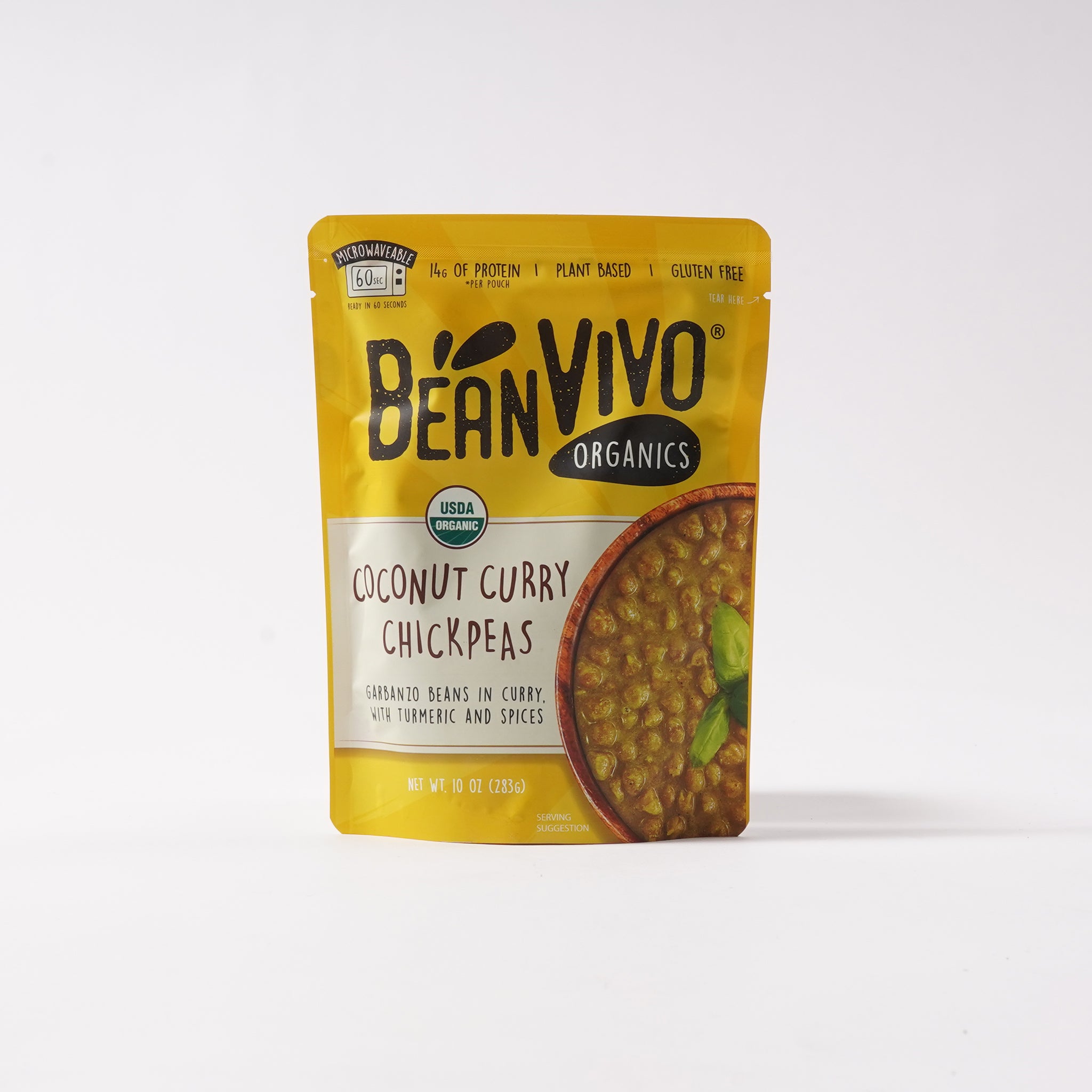 BEANVIVO　有機ひよこ豆のココナッツカレー